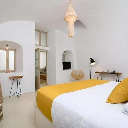 别墅 Premium Santorini 1 Bedroom Jacuzzi Underground Private Jacuzzi And Lovely Outdoor Space 费拉